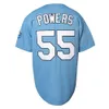 Men's Polos Myrtle Beach Mermen Movie Baseball Jersey 55 Kenny Powers Baseball Jersey Mens Shirt Cosplay Todos costumavam Size S-xxxl