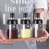 Dinnerware Oil Brush Honey Container Storage Glass Seasoning Tank Kitchen Spice Kit Bottles Pepper Spoon Jars