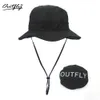 Outfly Bucket Hat Summer Ladies Fashion Sun Hat Foldable Short Brim Light Breathable Outdoor Man Cool Hat MultiScene 55-60cm 240325