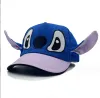 أزياء Kawaii Cartoon Boy Girl Fisherman Hat Cap with Stereo Ear Visor Kids Accessories Multi Choice