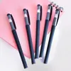 60 / 12pcs Gel Pen Set Neutral Smooth Writing FastDry 0,5 mm bleu noir Rempacable Rod Rod Spapetery Ballpoint