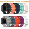 Voor Fitbit Versa 2 Versa Lite Watchband Adembele Silicone Ademwaterende horlogeband voor Fitbit Versa Bracelet8044286