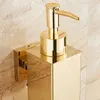 Dispensateur de savon liquide 304 Récipient à lavabo en acier inoxydable Salle de bain Bouchon de douche de douche