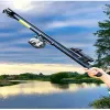 Proca Nowe małe stalowe puszki rybackie Longrange Fishing Rod Precision High Green Lasera na katapulcie strzałek strzałek