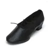 Chaussures de danse marque les femmes latin pu / toile ballet pour dames / filles / salle de bal en gros dorpshopping