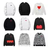 Play Men Hoodies Designer Fashion Men Designer Hoody Streetwear Sweater Man Man Hoodies Skateboards Pullover Discal Sweatshirt Complements