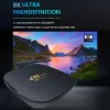 Box V88 Mini Smart TV Box Android 12 Allwinner H3 Quad Core 2 4G WIFI 8K Set Top Box 8GB + 128GB Media Player H.265 Heimkino