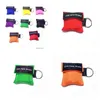 Utomhus Gadgets 500st 8 Color Key Chain Emergency HLR FACE Resuscitation Mask Pocket Maskzz Drop Delivery Sports Outdoors Camping Hi DHCUK