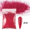 Glitter 4 tas*50 g rode glitter voor nagels poeder set glanzende fijn pigment stof bulk decoratie vlankelijke manicure accessoires voor nagellak