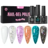 Комплекты Ur Sugar Nail Gel Plock Kit 6pcs/Set Soak Off UV светодиодные лак для ногтей.
