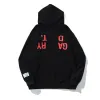 Mens black hoodie gallerly hooded letter print couples top sweatshirt men woman hoodies loose tee pullover street designer sweatshirts American fashion