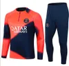 Paris Tracksuit 2024 2025 Mbappe Kids and Men 23 24 25 Psges Training Suit Långärmad fotboll Soccer Jersey Kit Uniform Chandal Adult Boys Fan Player Version