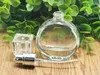 Storage Bottles Wholesale 100pcs 25ml Big Capacity Glass Empty Perfume Clear Color Travel Spray Refillable Bottle