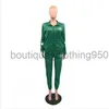 Nuove lettere complete di moda Sumpi da jogging stampati da donna Designer Designer Casual Cased Zipper e pantaloni da jogger da abbracci da ricamo a due abiti da set PEICE T9H0