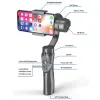 GIMBAL 3 Axis Handhållen smartphone Mobil mobiltelefonfotografering Stabilisator Gimbal