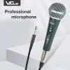 Mikrofonlar Pop Beta 58 Yeşil Mikrofon Taşınabilir Süper Hassas Mikro Dış Mekan Performans Ana Bilgisayar Ders PC KTV Hoparlör