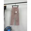 Jeans para mujeres Mujeres High Street Rosa rosa Moda suelta Pantalones de mezclilla femenina