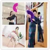 Decorative Figurines Home Decoration Crafts 28 Bones Color Showgirl Feather Folding Dance Hand Fan Fancy Costumes Wedding Party Supplies