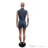 Джинсовая 2 кусок набор женщин цветочные печатные эластичные джинсы Дизайнерский спортивный костюм 2024 Лето -модные топы и шорты для женщин для женщин наряды для женщин для женщин