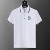 Classica polo maschile da uomo Summer Casual Polo Fashion Rightided Polo Shirt T-shirt a maniche corte di alta qualità 90128