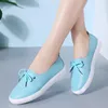 Casual Shoes XIHAHA Comfortable Women's Flat White Lace-up Summer Vulcanized Sneakers Ladies Light Soft Shallow Mouth Loafers
