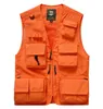 15ポケットの男性女性屋外マルチポケット釣りキャンプハンティングハイキングPography Detachable Tactical Male Vest T20063004471