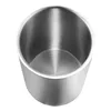 UPORS Stainless Steel Wine Cooler Bucket Double Wall Wine Bottle Cooler Holder Champagne Cooler Beer Chiller Ice Bucket Bar Tool 240407