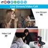 Video Camera with Microphone for Vlogging 4K Webcam 30FPS 16X Digital Zoom Recorder Cameras Wide Angle Lens 240407