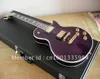 Высококачественное новое прибытие G LP Custom Purple Electric Guitar Golden Hardware Guitar в Stock3637058