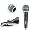 Microfones Professional Handheld Wired Microphone Dynamic Mic Microphone For Karaoke Part Vocal Music Performance Stage Singing