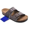 Sandalias de diseñador Plataforma Toboganes Mujeres Sandale Men zapatillas Flip Flip Flip Flip Sandal de Summer Beach Beach Caster de calidad REAL SALA36-45