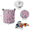 Laundry Bags Christmas Tree Snowflakes Dirty Basket Foldable Home Organizer Clothing Kids Toy Storage