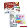 PERSPETTO CONSEGLIO CHIFICA DI NAMBINI TIDGET TOYS 24 GIORNI CALENDARIO DI AVVENTO STANDE MUSICA SET DI REGALO DI VERSA COLLDURNS DEGNI CHIE DELLA DROP DELI DELI DH8DC