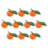 Party Decoration 10 PCS Faux Fruit Fake Fruits Model Props Artificial Scene Adgnment Foam Oranges Decor