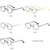 Солнцезащитные очки рамы 2024 Pure Titanium Sclears Super Light Square Repress Eyeglass Myopia Hyperopia Eyeglass Высококачественные очки