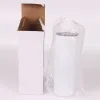 Sublimation 20oz 30oz 스키니 머그 쥬얼리 600ml 900ml 슬림 텀블러 라인 스톤 컵 스트레이트 워터 와인 유리 DIY 당신의 디자인 무료 pp 짚 ll