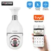 Cameras Fuers IP Camera 2MP E27 Bulb Full Color Wifi Indoor Mini Tuya Smart Home Surveillance Camera Security Baby Monitor Video Pet Cam