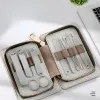 Kits 9pcs Manicure Cutters Nail Clipper Set Household Stainless Steel Ear Spoon Nail Clippers Pedicure Nail Scissors Tool