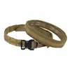 Ceinture une ceinture en nylon multifonctionnelle pour les hommes avec une ceinture intérieure et un coussin antidérapant des activités de plein air adaptées.