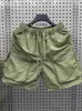 Shorts pour hommes Streetwear Summer Mens Multi Pocket Gnee Longue Cargo Elastic Ajustement Loose Fit Casual Casual