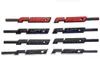 1pairset Ford XLT F150 3D Body Side Emblem Door Hard Plastic Badge Sticker ABS black Red 2642 cm Big Size3312447