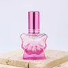 Opslagflessen bowknop gevormde parfum opnieuw vulbare fles lege luxe 15 ml glazen spray fijne mist transparante verstuiver reizen