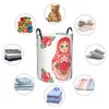 Sac à linge Russian Doll Babushka Matryoshka Hamper Grand panier de rangement Girls Boys Toy Organisateur