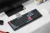 الطابعات Keychron K10 Pro G Q/Via لوحة مفاتيح ميكانيكية لاسلكية تجميعها بالكامل hotswappable doubleshot pbt keycaps الإضاءة الخلفية البيضاء