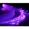 Heißverkauf 2 Meter 50 ~ 500pcs 0,5 mm Ende Glühen PMMA -Glasfaserkabel für DIY LED -Stern Deckenleuchte leichter Versand