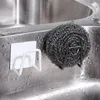 Porta lavello in acciaio inossidabile in acciaio inossidabile cucina Pocchettiere gratis rastrelliere spugna di scarico senza perforazione senza perforazione rimovibile