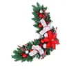 Flores decorativas da porta da porta de natal Decoração de canto Rattans Decor Garlands Showcase Showcase Pingente Home Lintel Layouts