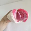 Hand Finger Puppet Plushed Doll Educational Baby Toys Baby Mouth Simulator Soft Stuffed Toys Breast Milk Teaching Aids 240329