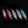 Novo design misto 5 cores pesca flutter gabinet lure 30g 40g 60g Metal Slow Jigging Lure