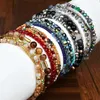 Bracciale multistrato bohémien Miyuki Seed perle sfaccettate di vetro Crystal Women Haubation Friendship Jewelry